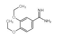 Benzenecarboximidamide,3,4-diethoxy- Structure