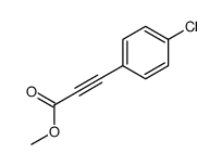 Methyl 3-(4-Chlorophenyl)propiolate Structure