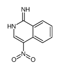 4-Nitro-1-isoquinolinamine Structure