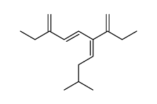 (4E,6E)-5-(but-1-en-2-yl)-2-methyl-8-methylenedeca-4,6-diene Structure