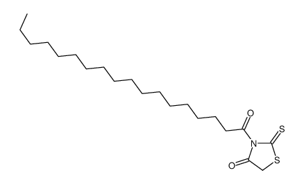 3-octadecanoyl-2-sulfanylidene-1,3-thiazolidin-4-one结构式