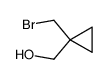 1-(bromomethyl)-1-(hydroxymethyl)cyclopropane结构式