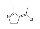 4-(1-chloroethylidene)-5-methyl-2,3-dihydropyrrole Structure