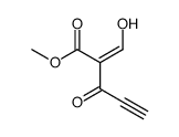 methyl 2-(hydroxymethylidene)-3-oxopent-4-ynoate Structure