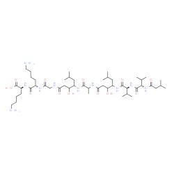 pepstatyl, Gly-Lys-Lys-结构式