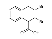 2,3-dibromo-1,2,3,4-tetrahydro-[1]naphthoic acid Structure