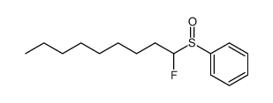 ((1-fluorononyl)sulfinyl)benzene Structure