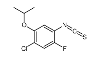 1-chloro-5-fluoro-4-isothiocyanato-2-propan-2-yloxybenzene Structure