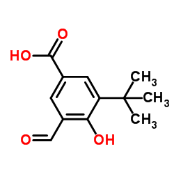 3-(tert-Butyl)-5-formyl-4-hydroxybenzoic acid picture