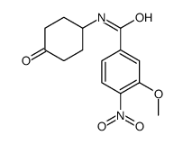 3-Methoxy-4-nitro-N-(4-oxocyclohexyl)benzamide picture