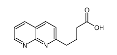 4-(1,8-MAPHTHYRIDIN-2-YL)BUTANOIC ACID Structure