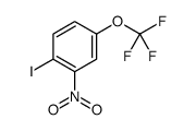 1-Iodo-2-nitro-4-(trifluoromethoxy)benzene structure