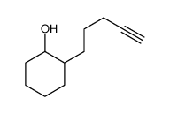 2-pent-4-ynylcyclohexan-1-ol Structure