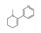 3-(1-methyl-3,4-dihydro-2H-pyridin-6-yl)pyridine结构式