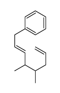 4,5-dimethylocta-2,7-dienylbenzene Structure