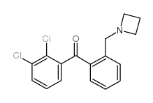 2'-AZETIDINOMETHYL-2,3-DICHLOROBENZOPHENONE Structure