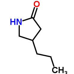 4-Propylpyrrolidin-2-One Structure