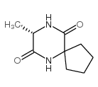 (8S)-8-methyl-6,9-diazaspiro[4.5]decane-7,10-dione结构式