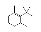 Cyclohexene, 2-(1,1-dimethylethyl)-1,3-dimethyl Structure