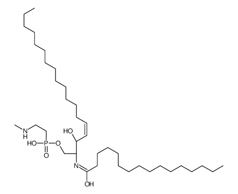 ceramide N-methylaminoethylphosphonate structure