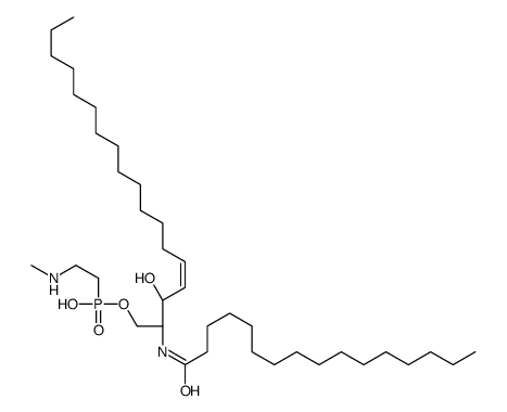 ceramide N-methylaminoethylphosphonate结构式