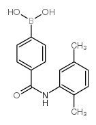 4-(2,5-DIMETHYLPHENYLCARBAMOYL)PHENYLBORONIC ACID structure