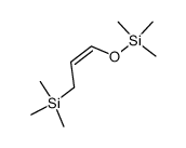 (Z)-1-(Trimethylsilyloxy)-3-(trimethylsilyl)-1-propene结构式
