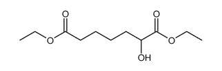α-Hydroxy-pimelinsaeure-diethylester Structure