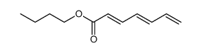 hepta-2,4,6-trienoic acid butyl ester Structure
