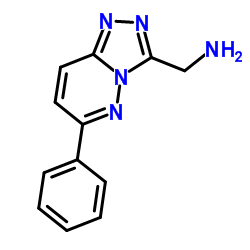 1-(6-Phenyl[1,2,4]triazolo[4,3-b]pyridazin-3-yl)methanamine Structure