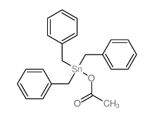 Acetic acid,tris(phenylmethyl)stannyl ester picture