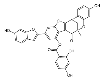 mulberrofuran M Structure