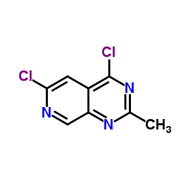 4,6-二氯-2-甲基吡啶并[3,4-d]嘧啶结构式