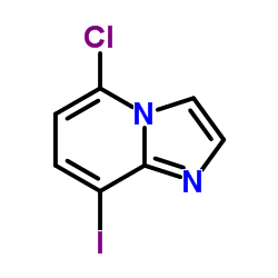 5-Chloro-8-iodoimidazo[1,2-a]pyridine Structure