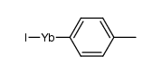 p-tolylytterbium(II) iodide Structure