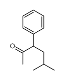 5-methyl-3-phenylhexan-2-one Structure