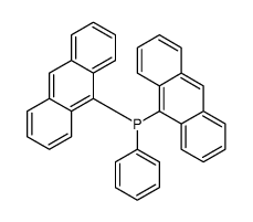 di(anthracen-9-yl)-phenylphosphane结构式