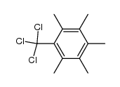 pentamethyl-trichloromethyl-benzene Structure