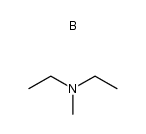 diethyl-methyl-amine, compound with borane结构式