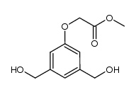 2-[3,5-bis(hydroxymethyl)phenoxy]acetate Structure