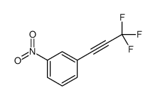 1-nitro-3-(3,3,3-trifluoroprop-1-ynyl)benzene Structure