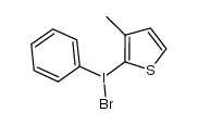phenyl(3-methyl-2-thienyl)iodonium bromide结构式