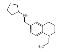 N-[(1-ethyl-1,2,3,4-tetrahydroquinolin-6-yl)methyl]cyclopentanamine picture