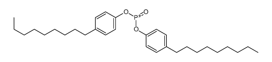 bis(4-nonylphenoxy)-oxophosphanium Structure