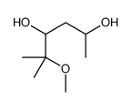5-methoxy-5-methylhexane-2,4-diol Structure