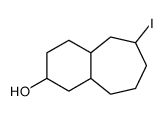 6-iodo-2,3,4,4a,5,6,7,8,9,9a-decahydro-1H-benzo[7]annulen-2-ol结构式