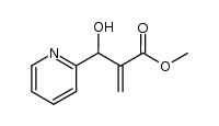 methyl 2-(hydroxy(pyridin-2-yl)methyl)acrylate结构式