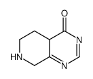 5,6,7,8-四氢吡啶并[3,4-d]嘧啶-4(4ah)-酮结构式