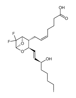 10,10-difluorothromboxane A2 structure