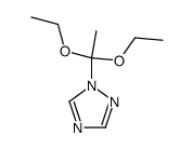 1-(1,1-diethoxyethyl)-1,2,4-triazole structure